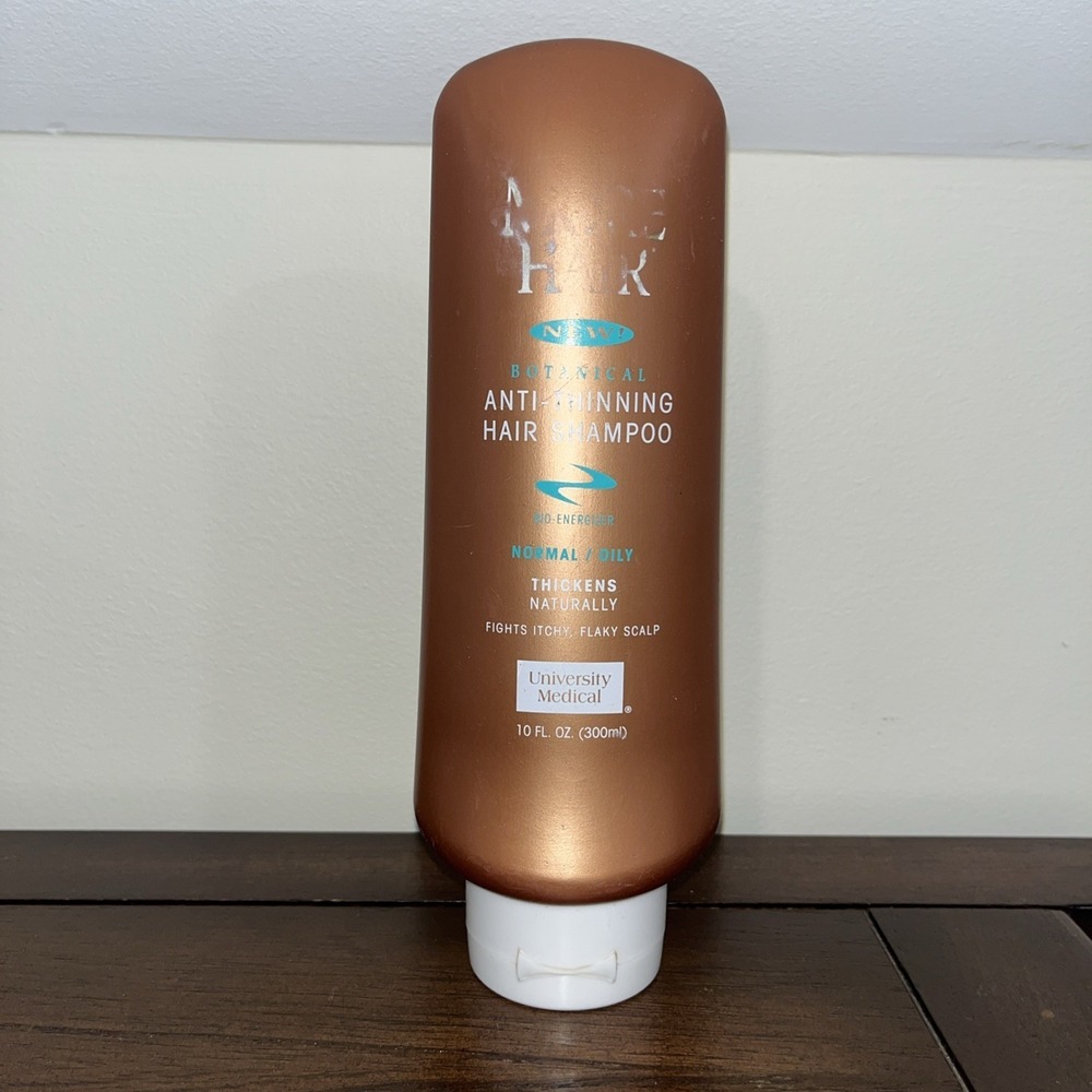 More Hair Anti-Thinning Hair Shampoo University Medical Discontinued HTF Vintage